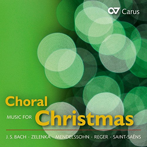 CD cover for choral Christmas music by Bach, Zelenka, and others.