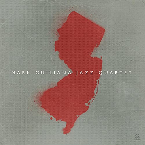 CD cover: red silhouette of New Jersey with text and textured background.