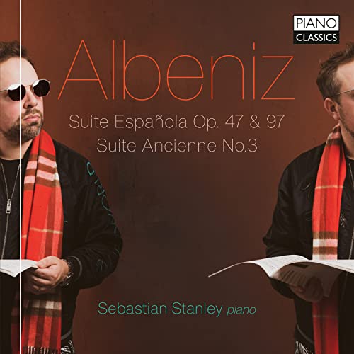 CD cover for Albeniz suites performed by Sebastian Stanley.