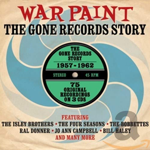 CD cover for "War Paint - The Gone Records Story" with record label design.