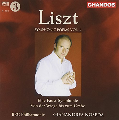 CD cover for Liszt’s Faust Symphony featuring conductor Gianandrea Noseda.