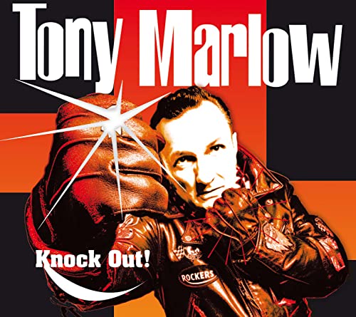 Tony Marlow album cover: man with boxing gloves, starburst effect.