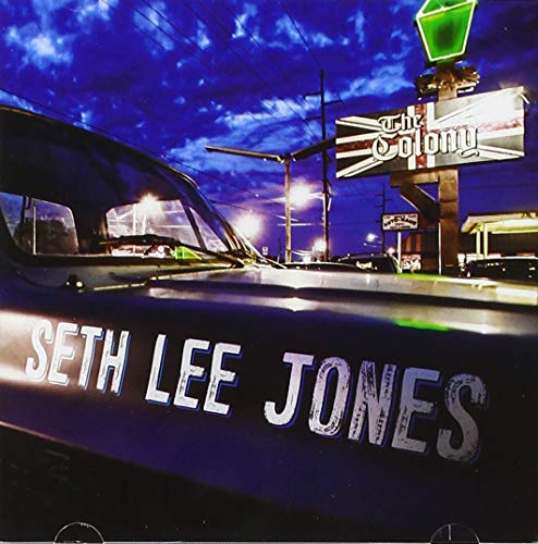 "CD cover with 'Seth Lee Jones' written on the side of a truck."
