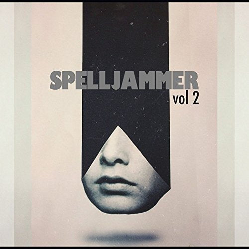 Spelljammer Vol. II vinyl record cover with a face partially obscured by black.