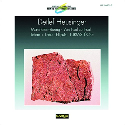 A CD cover featuring a red, textured rock on a pink background.