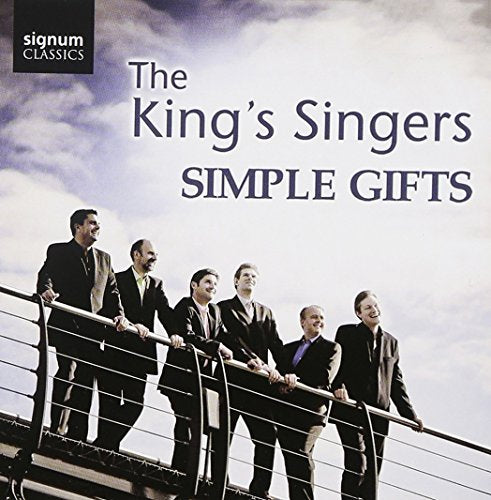 CD cover for The King's Singersā āSimple Giftsā featuring the group.