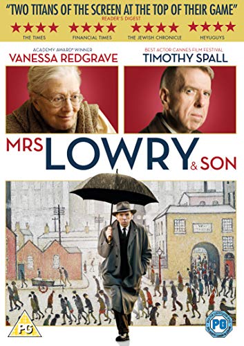 Mrs Lowry & Son" Blu-ray cover featuring Vanessa Redgrave and Timothy Spall.