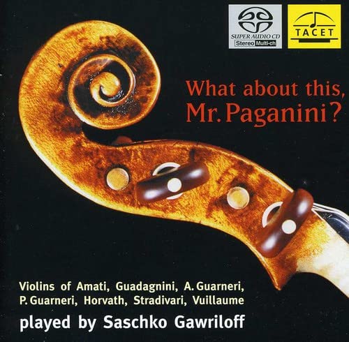 CD cover featuring a close-up of a varnished violin scroll and text.