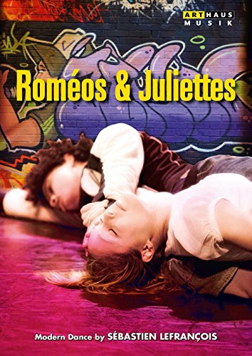 "DVD cover featuring two dancers lying on the ground against a graffiti background."