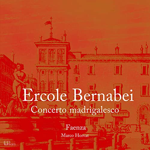 CD cover: Italian townscape with a woman and text "Ercole Bernabei".