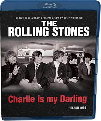 Blu-ray cover for "Charlie is my Darling," featuring The Rolling Stones.