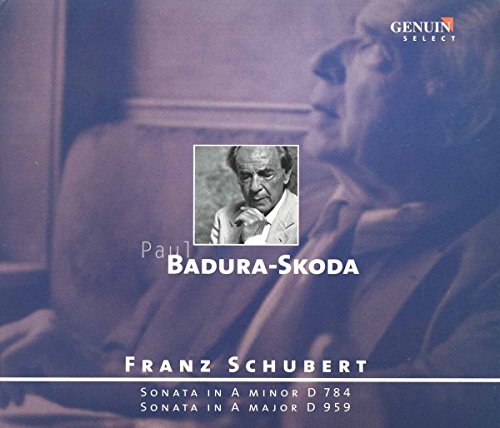 CD cover featuring a portrait of pianist Paul Badura-Skoda.