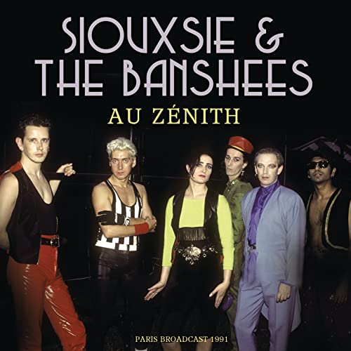 Siouxsie and The Banshees band portrait from the "Au Zenith" album cover.