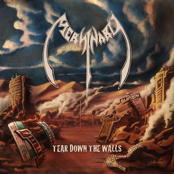 CD cover: apocalyptic cityscape with band logo "Mersinary" and title.