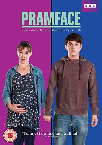 "Pramface Season 1 DVD cover featuring a pregnant woman and a teenage boy."