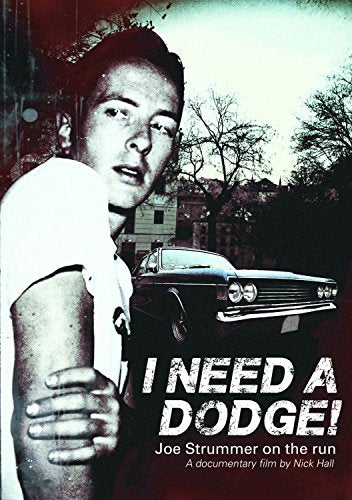 DVD cover featuring Joe Strummer with a vintage Dodge car in the background.