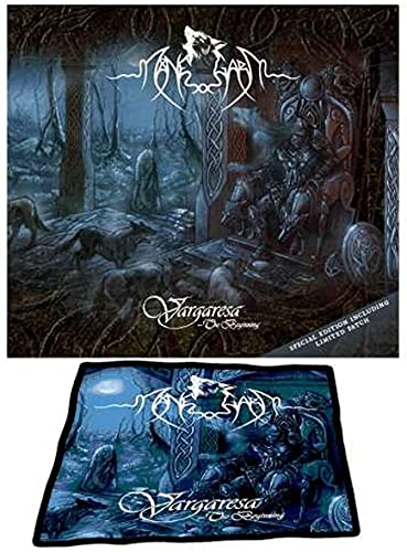 CD packaging for Manegarm's "Vargaresa - The Beginning" with a patch.
