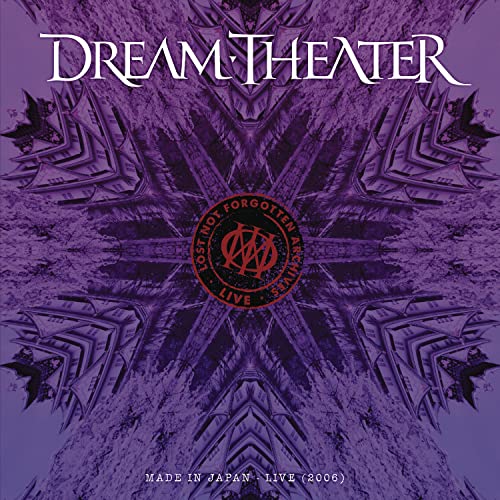 Dream Theater album cover: purple, abstract design with band logo and text.