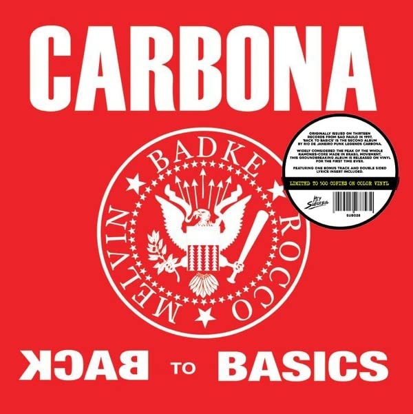 Red vinyl record with a star and eagle design, labeled "Back to Basics".