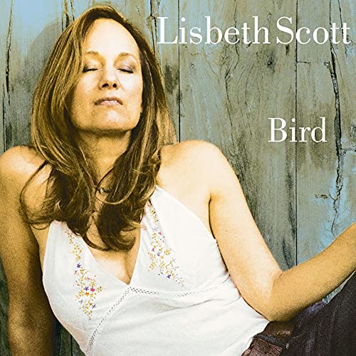 CD cover for Lisbeth Scott’s “Bird” featuring a portrait of the artist.