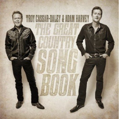 CD cover featuring two men in western shirts, album title “The Great Country Songbook”.