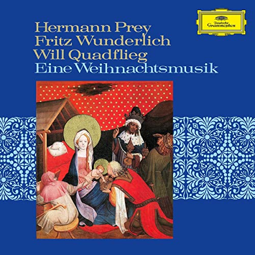 Vinyl album cover depicting the Nativity scene with three wise men.