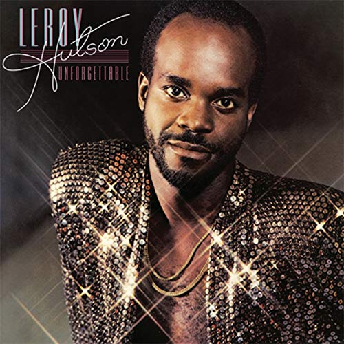 Album cover for Hutson Leroy’s “Unforgettable” featuring a portrait of the artist.