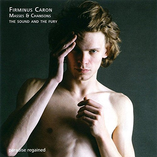 CD cover featuring a portrait of a young man with curly hair.