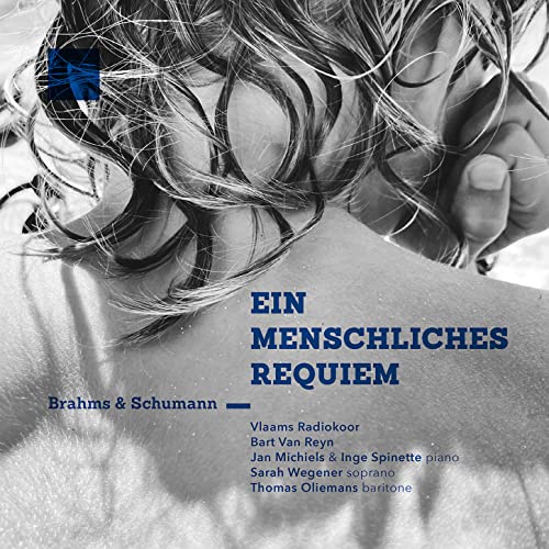 CD cover: back view of a head with text “Ein Menschliches Requiem”.