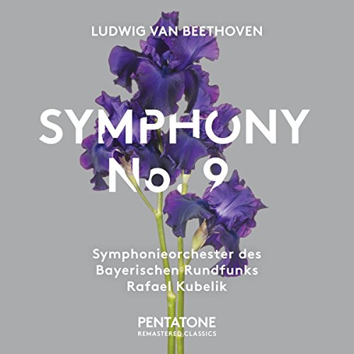 A gray album cover with a purple flower and white text.