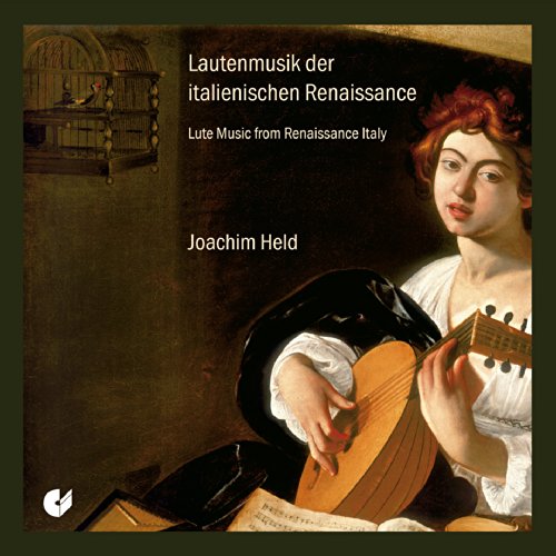 "CD cover featuring a Renaissance-style painting of a woman playing a lute."