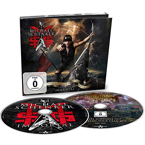 Michael Schenker Group "Immortal" digipak with bonus live Blu-ray and CDs.