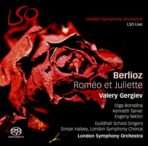 CD cover featuring a close-up of a red rose with musical performance text.