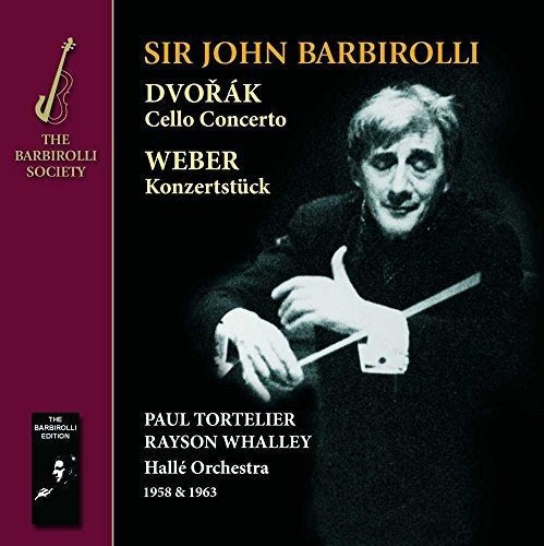 A CD cover featuring a black-and-white photo of Sir John Barbirolli holding a baton.