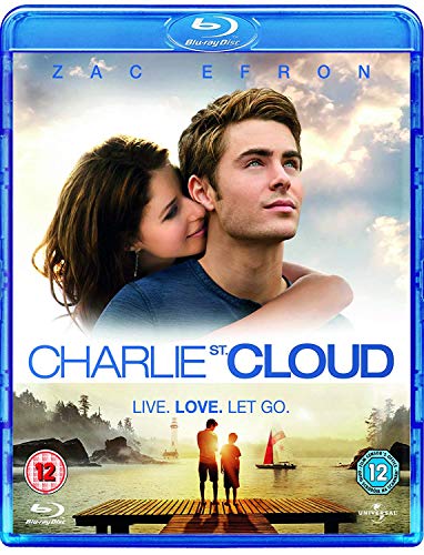 Charlie St. Cloud" Blu-ray cover featuring Zac Efron and a woman embracing.