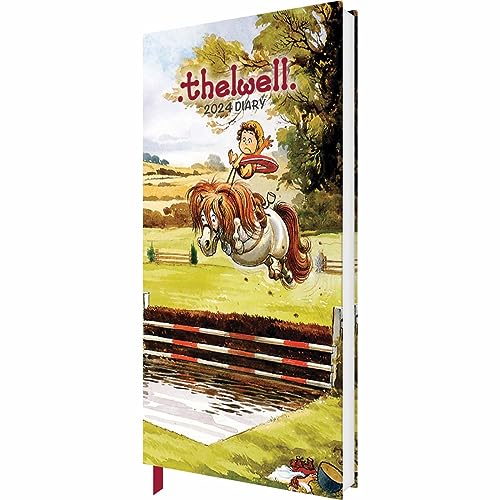 CAROUSEL CALENDARS Thelwell Slim Diary 2024