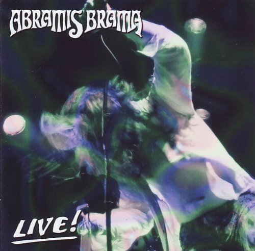CD cover: singer with microphone, stage lights, and band name “Abramis Brama”.