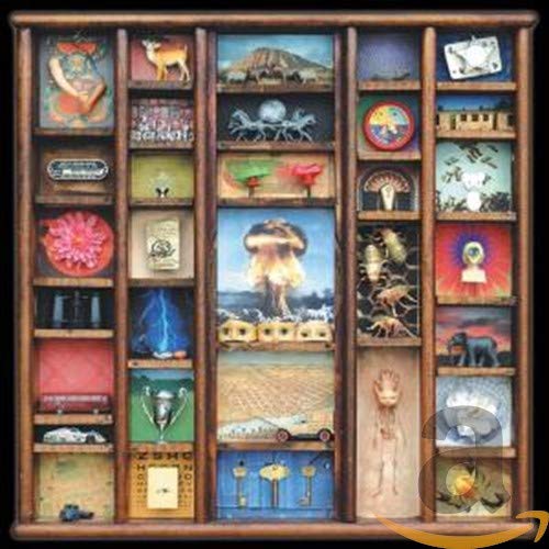 Ginger - Market Harbour CD cover, featuring a detailed shadow box collage.