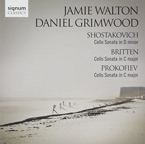 CD cover with musicians’ names and seascape background.