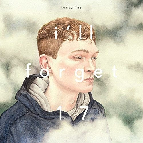 Watercolor portrait of a young man with “I’ll Forget 17” text overlay.