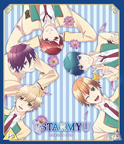 BluClover-BHSSLClover Blu-ray cover featuring five anime boys lying in a circle.