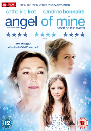 DVD cover for "Angel of Mine" featuring three women’s portraits.