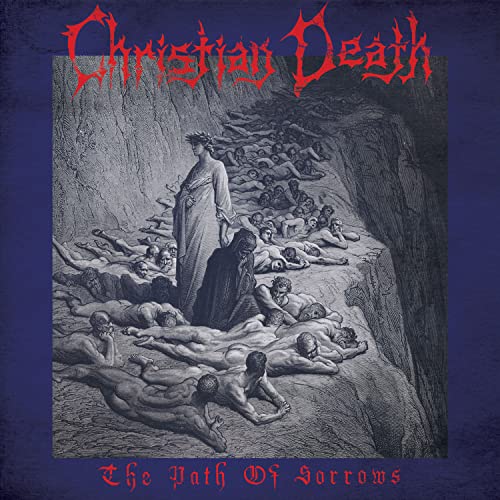 Christian Death album cover: figures amidst a rocky, desolate landscape.