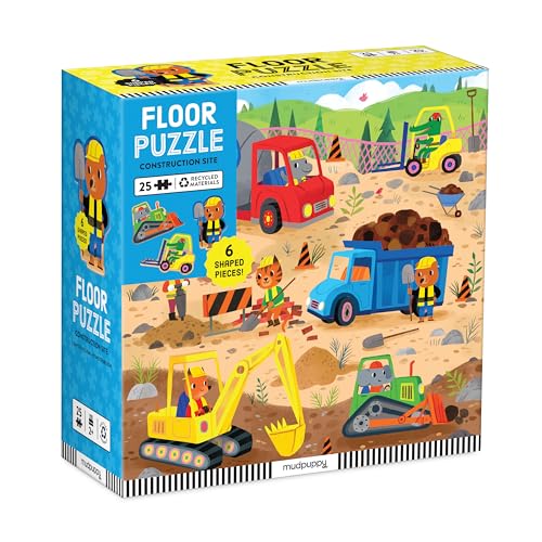 Mudpuppy 9780735376915 Construction Site Jigsaw Puzzle, Multicoloured, one Size