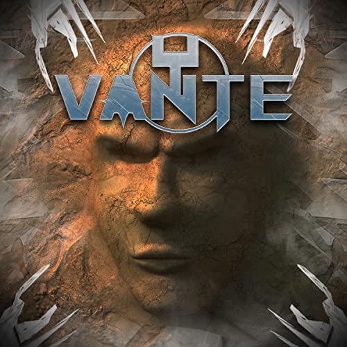 CD cover for Vante, featuring a face and fractured design.