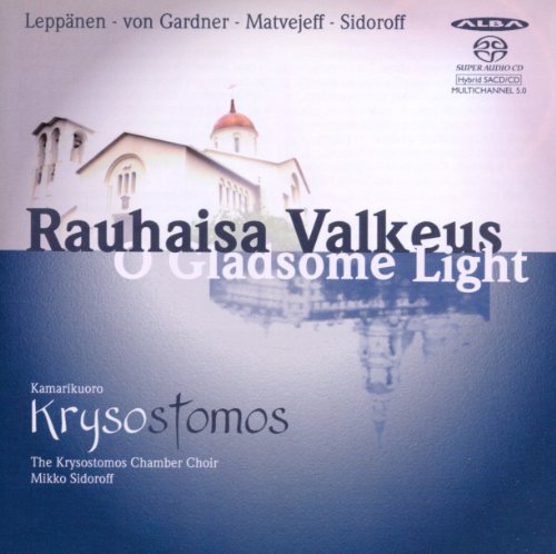 CD cover featuring a white church and blue gradient background.