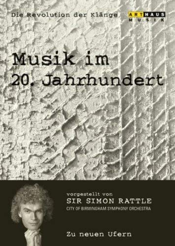 The image depicts a DVD cover with a textured, off-white background and black text. Alt text: "DVD cover with textured background, black text, and a man's portrait."