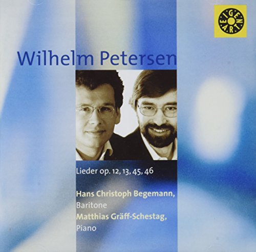 CD cover with blue background, featuring two men's portraits and white text.