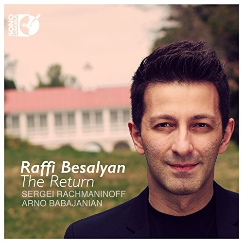 "Album cover featuring a man in a black shirt with a blurred background."