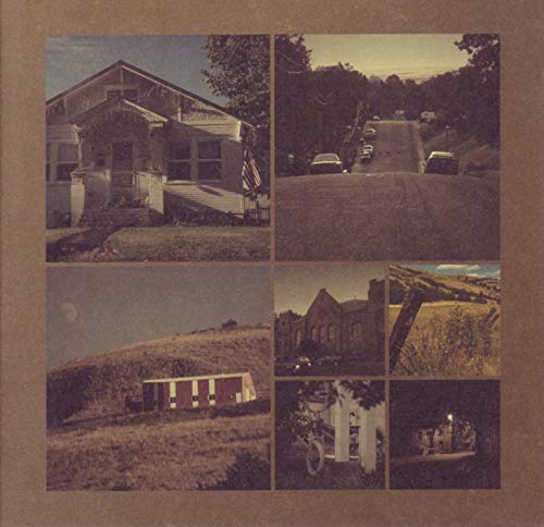 Vinyl album cover: collage of faded, rural American landscape photos.